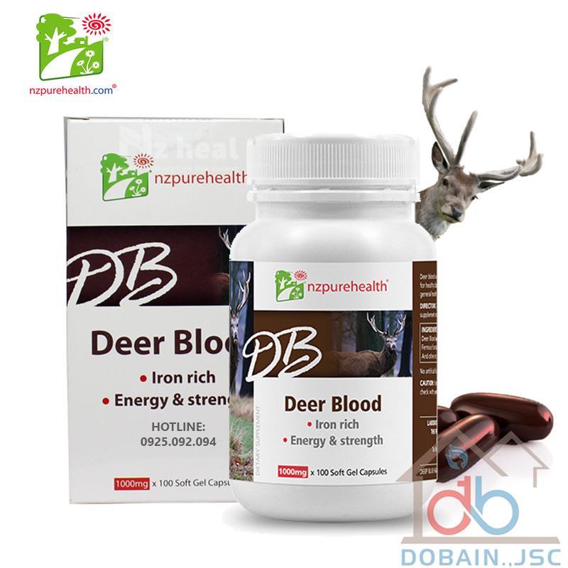 VIÊN NANG  MÁU HƯƠU  DEER BLOOD